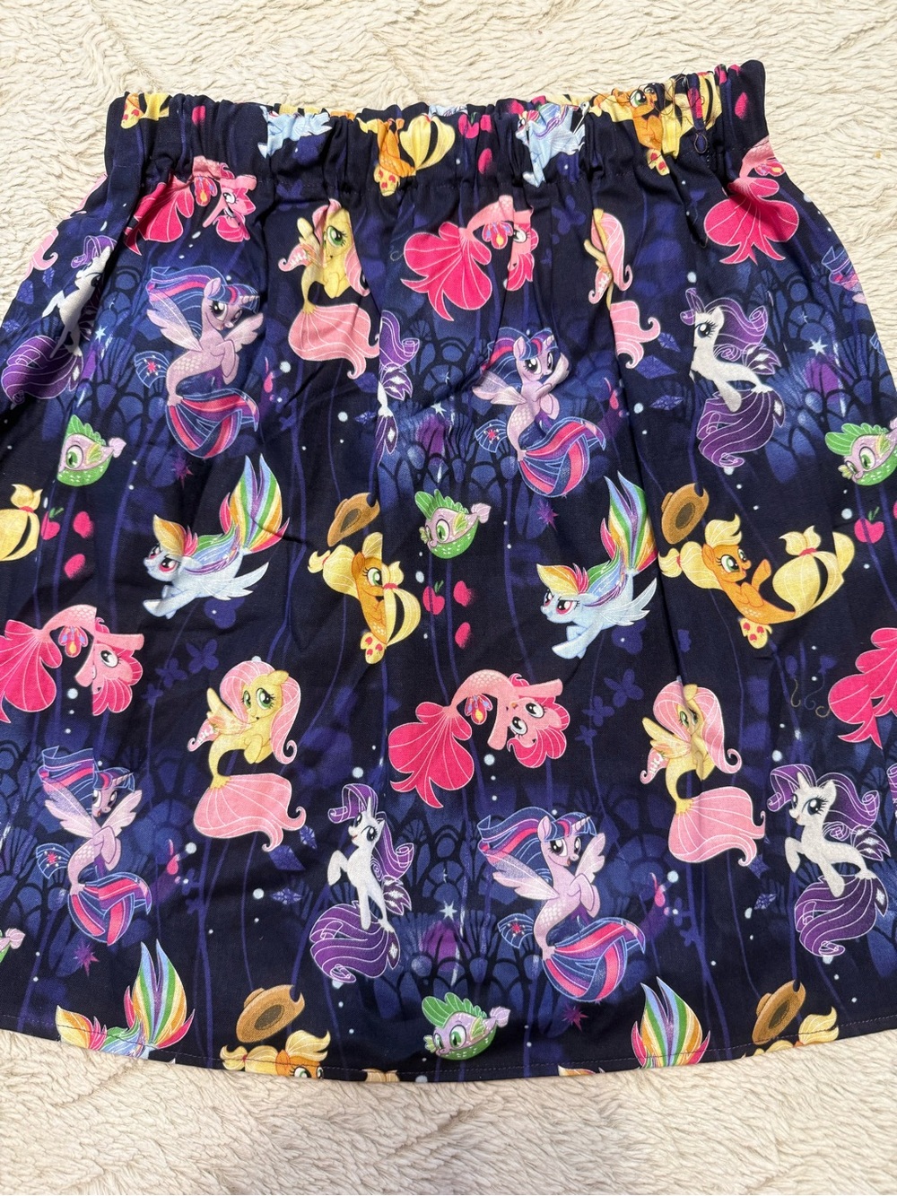New Handmade Elastic Waist Skirt